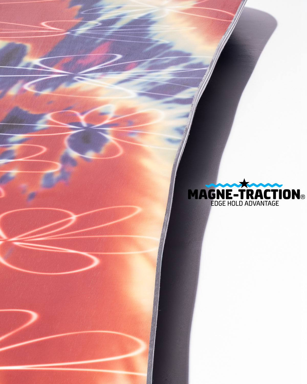 GNU Gloss 2026-2027 snowboard - Magne Traction edge detail