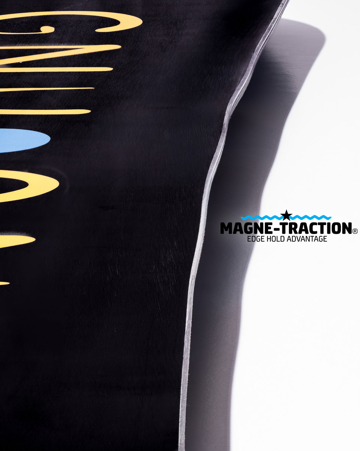 GNU Ladies Choice 2026-2027 snowboard - Magne Traction edge detail