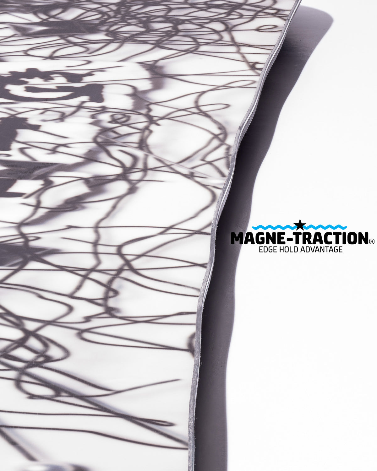 GNU Scorp 2026-2027 snowboard - Magne Traction edge detail