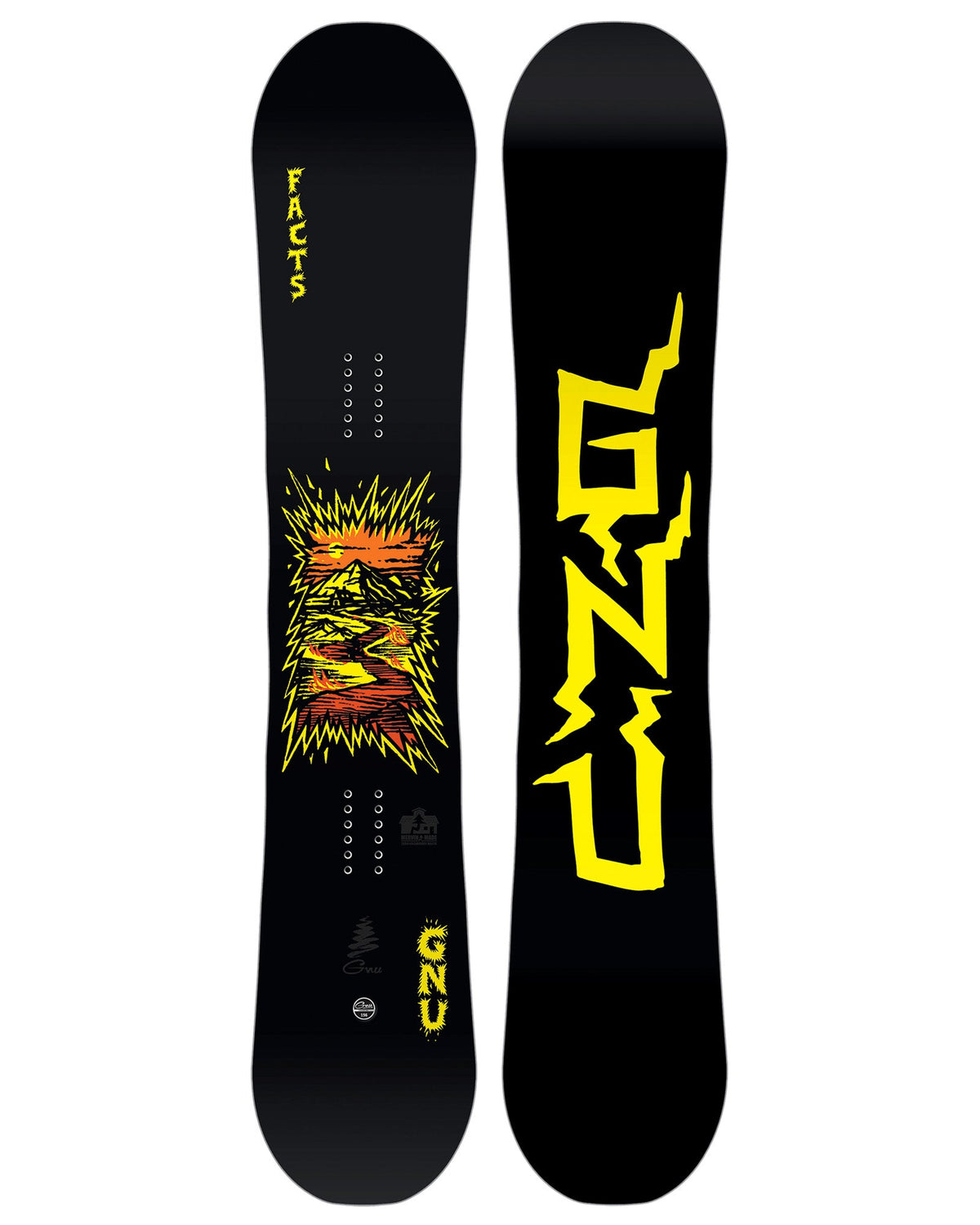 GNU Facts Snowboard | GNU Snowboards 2026-2027