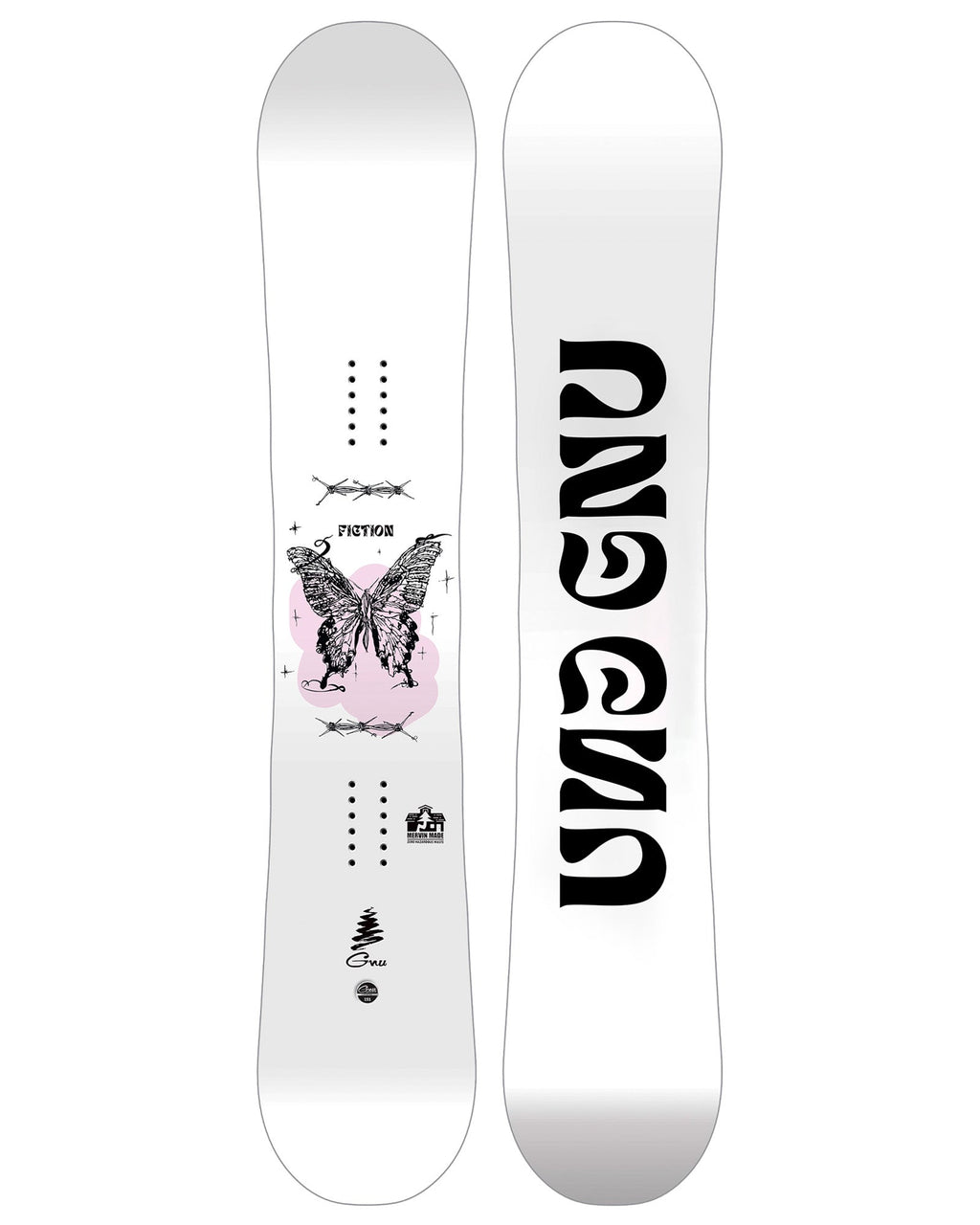 GNU Fiction Women's Snowboard | GNU Snowboards 2026-2027