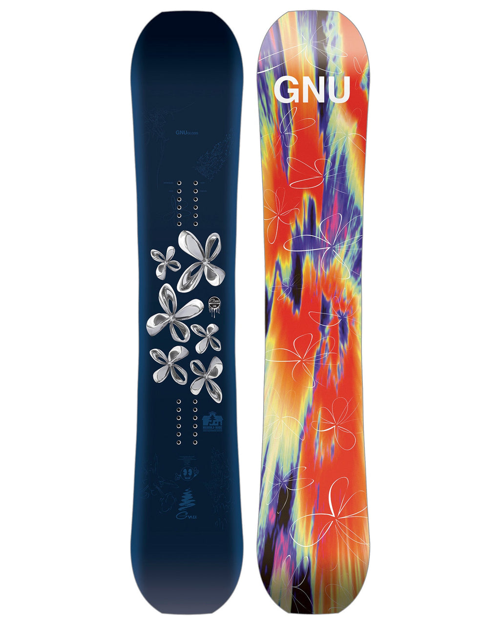 GNU Gloss Women's Snowboard | GNU Snowboards 2026-2027