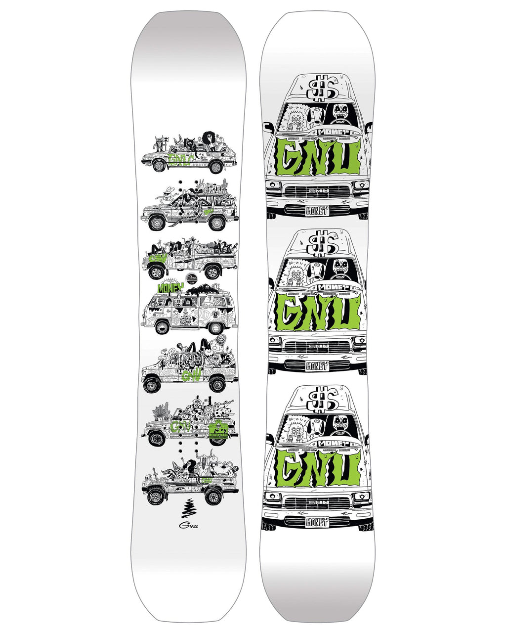 GNU Money S Snowboard | GNU Snowboards 2026-2027