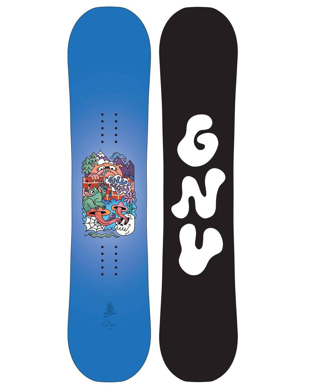 GNU Recess Snowboard and Binding Package | GNU Snowboards 2026-2027