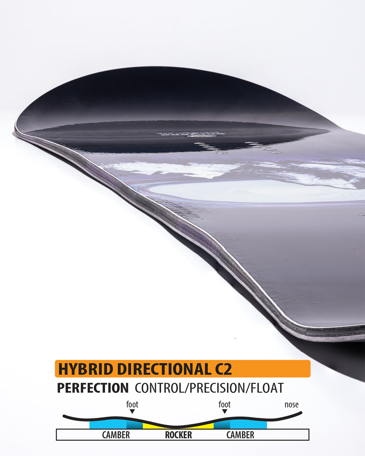 LIB TECH Cortado 2026-2027 Snowboard Contour detail