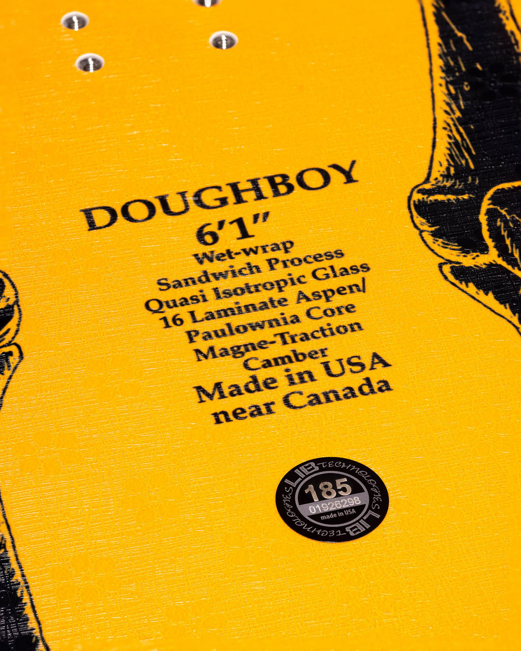 LIB TECH Doughboy 2026-2027 Snowboard detail