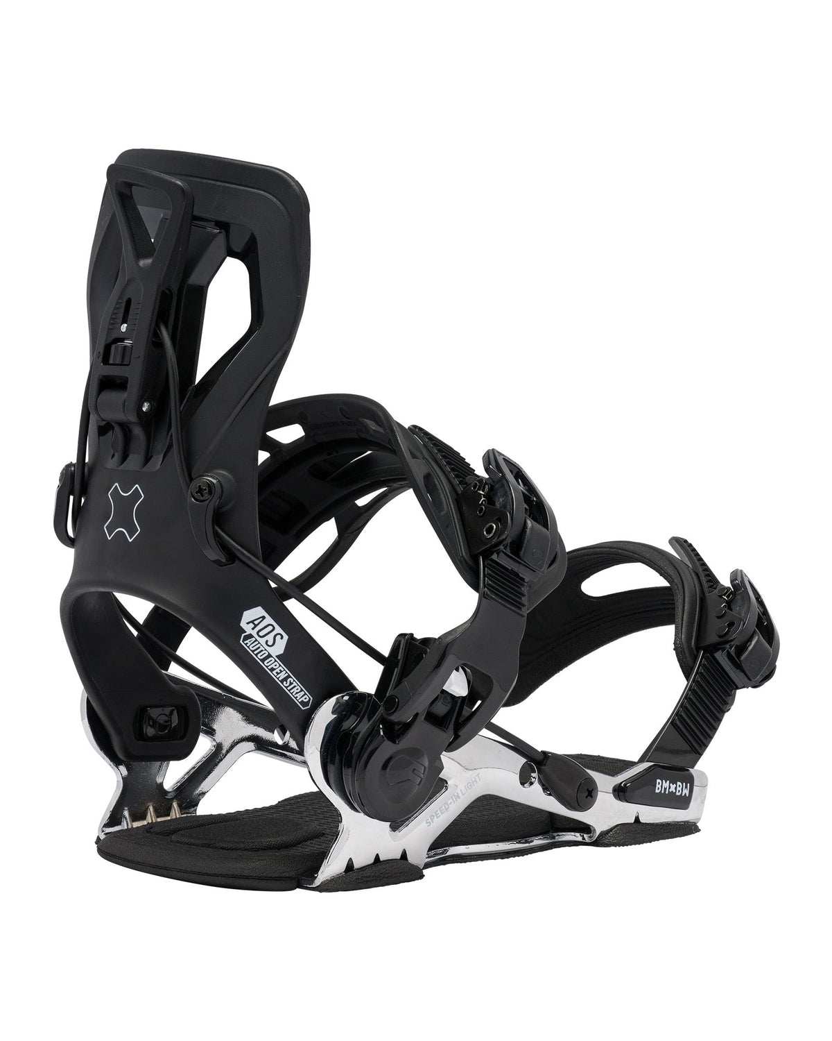 Bent Metal Speed-In Light Snowboard Binding (black)