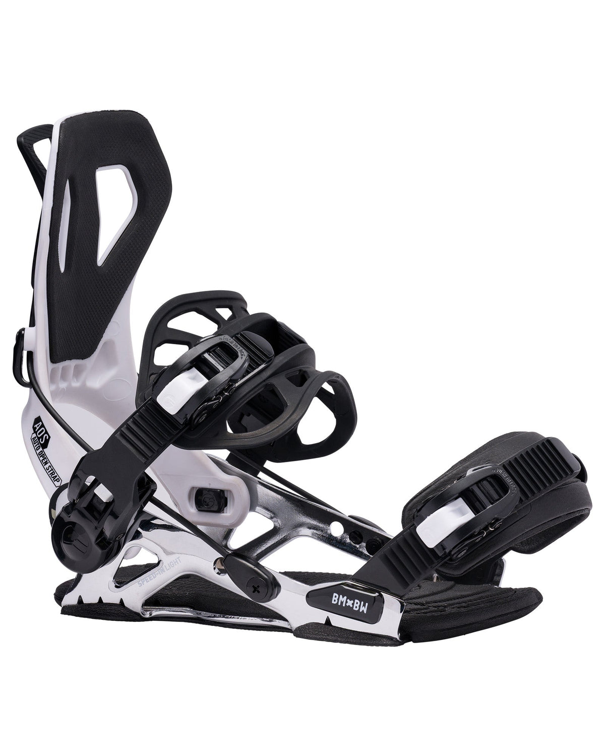 Bent Metal Speed-In Light Snowboard Binding (white)
