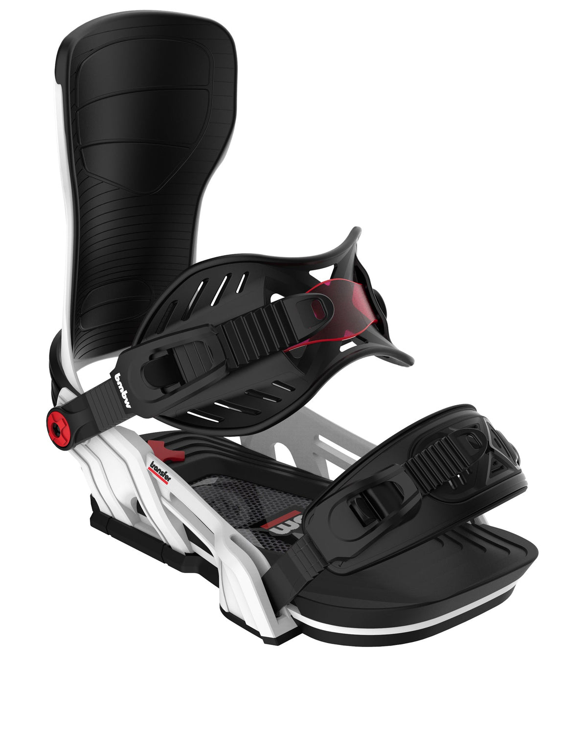 Bent Metal Transfer Snowboard Binding (white)