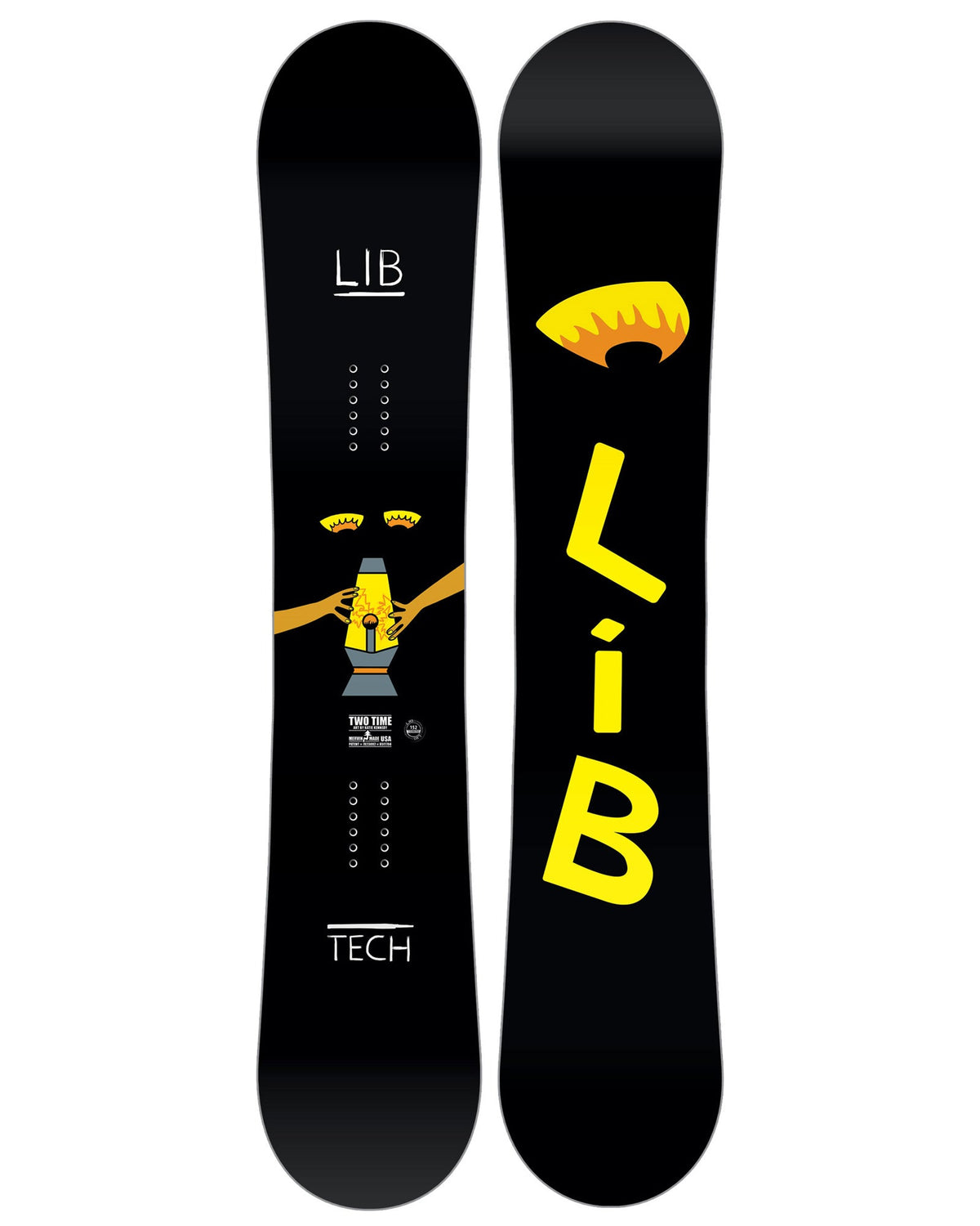 Lib Tech Two Time Women's Snowboard - Black Base