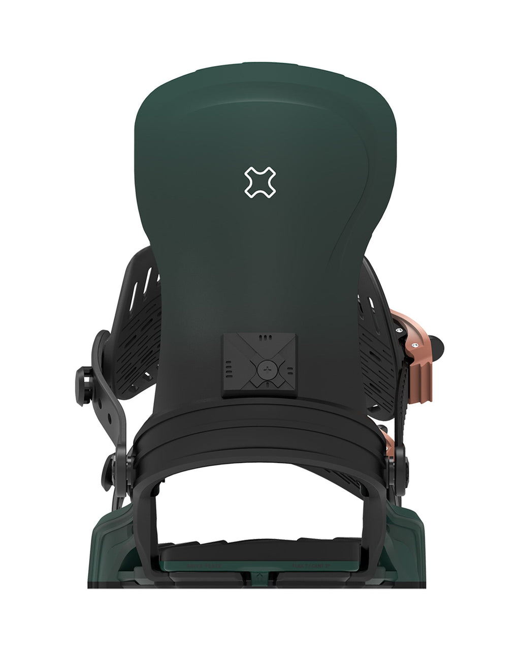 Bent Metal Aistra Women's Snowboard Binding (black/green)
