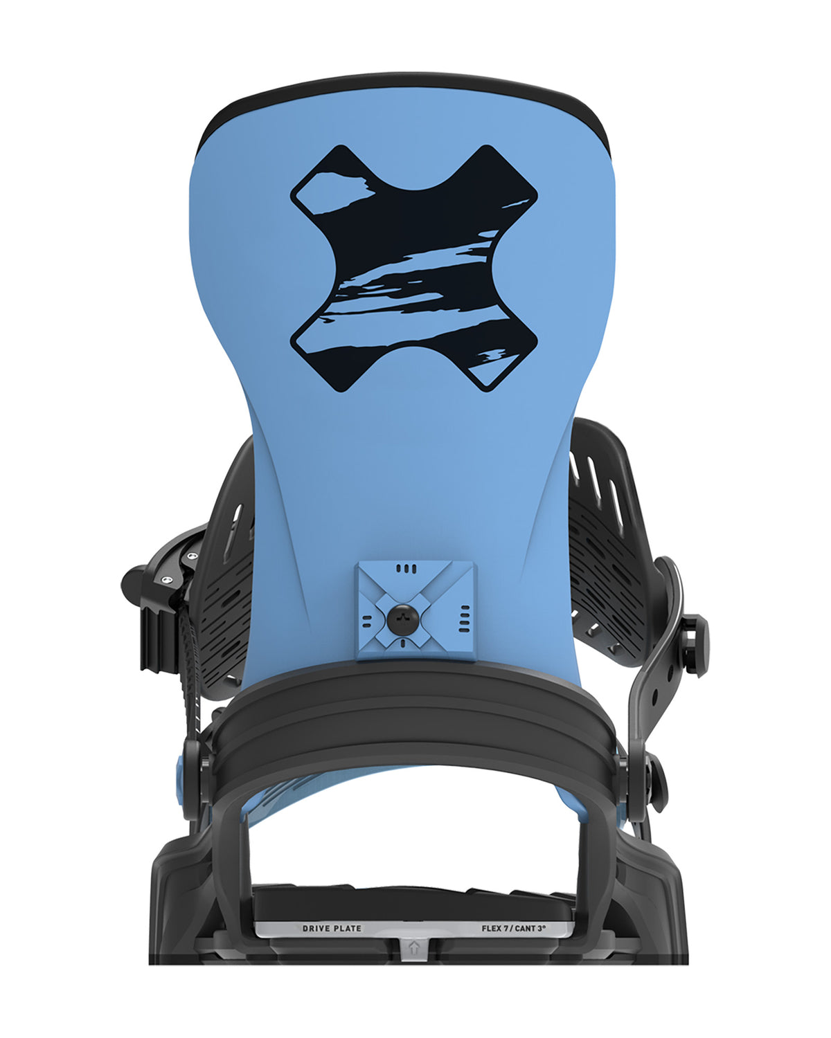 Bent Metal Axtion Snowboard Binding Gnu Snowboards Collab (blue/black)