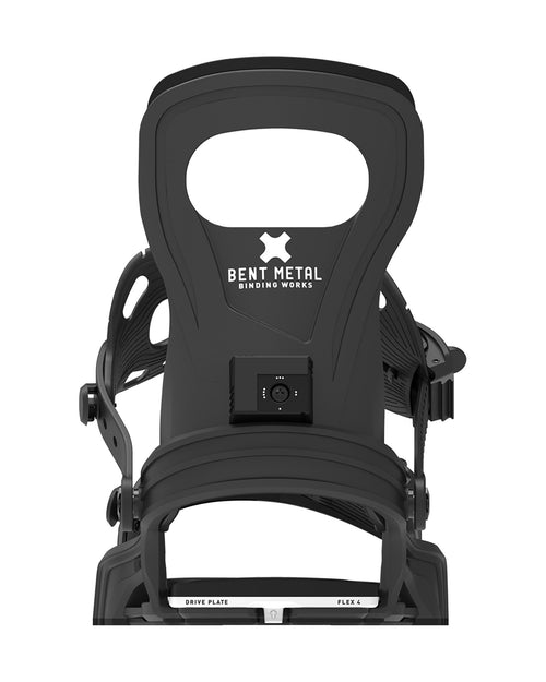 Bent Metal Bolt Snowboard Binding (black)