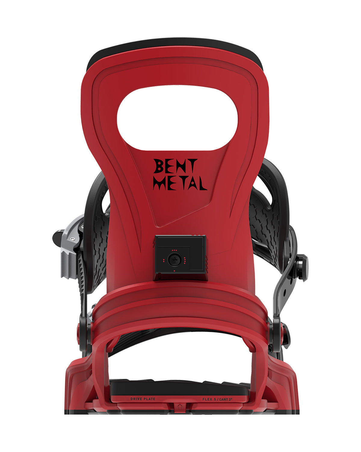 Bent Metal Joint Snowboard Binding (red)