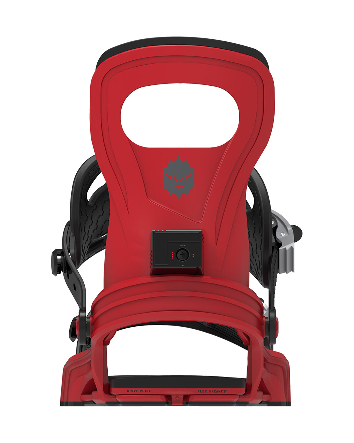 Bent Metal Joint Snowboard Binding (red)