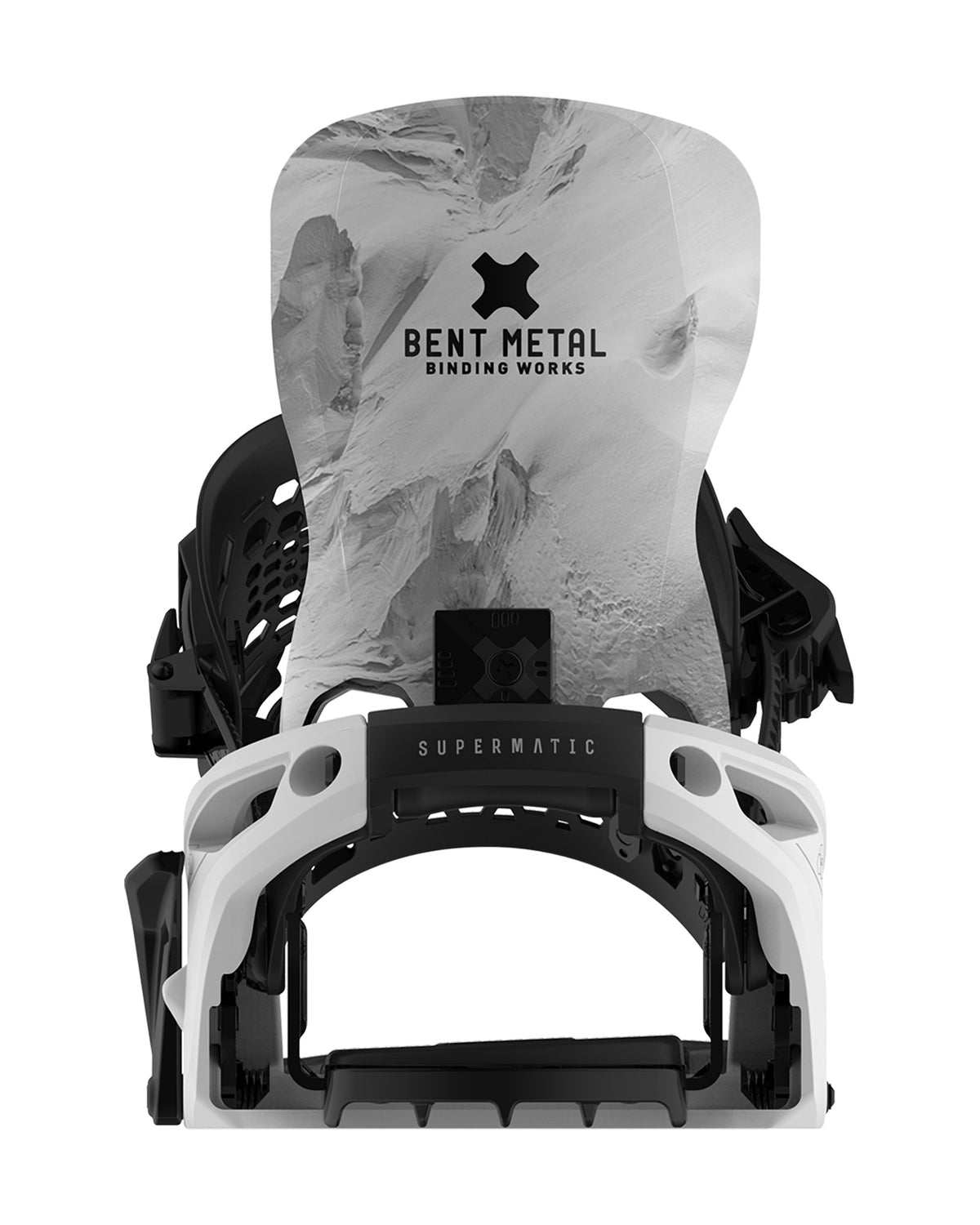 Bent Metal Lightning Supermatic® Snowboard Binding (white)