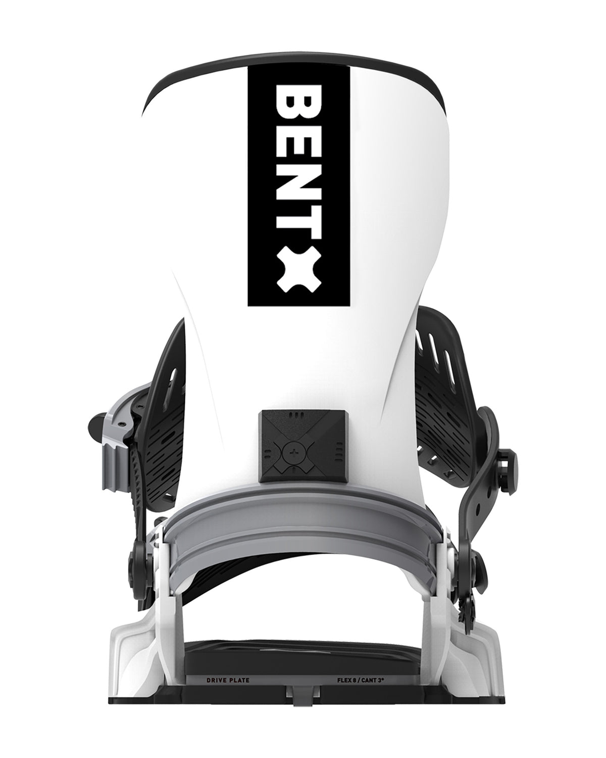 Bent Metal T-Zero Snowboard Binding (white)