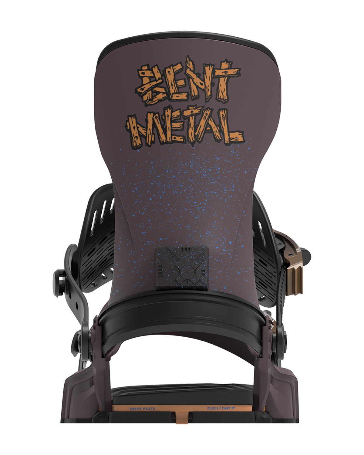Bent Metal Transfer Snowboard Binding (coffee)