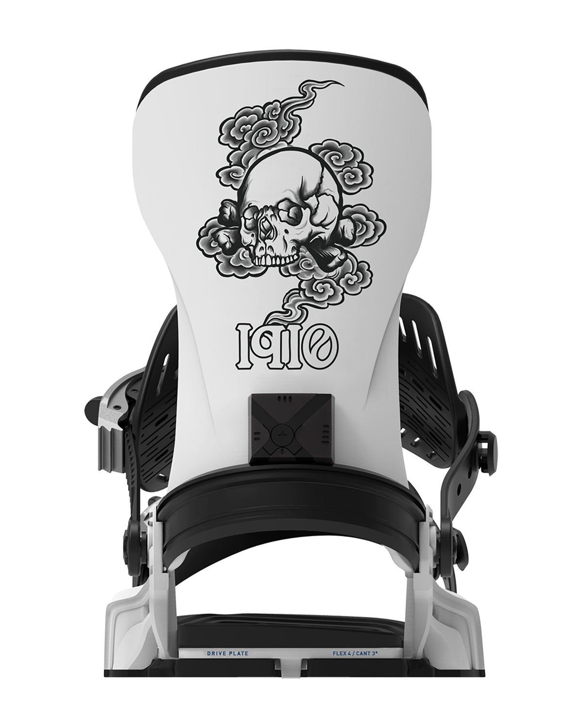 Bent Metal Transfer Snowboard Binding (white)