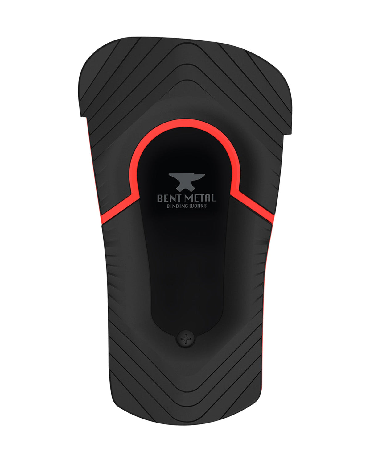 Bent Metal Anvil Snowboard Binding (black/red)