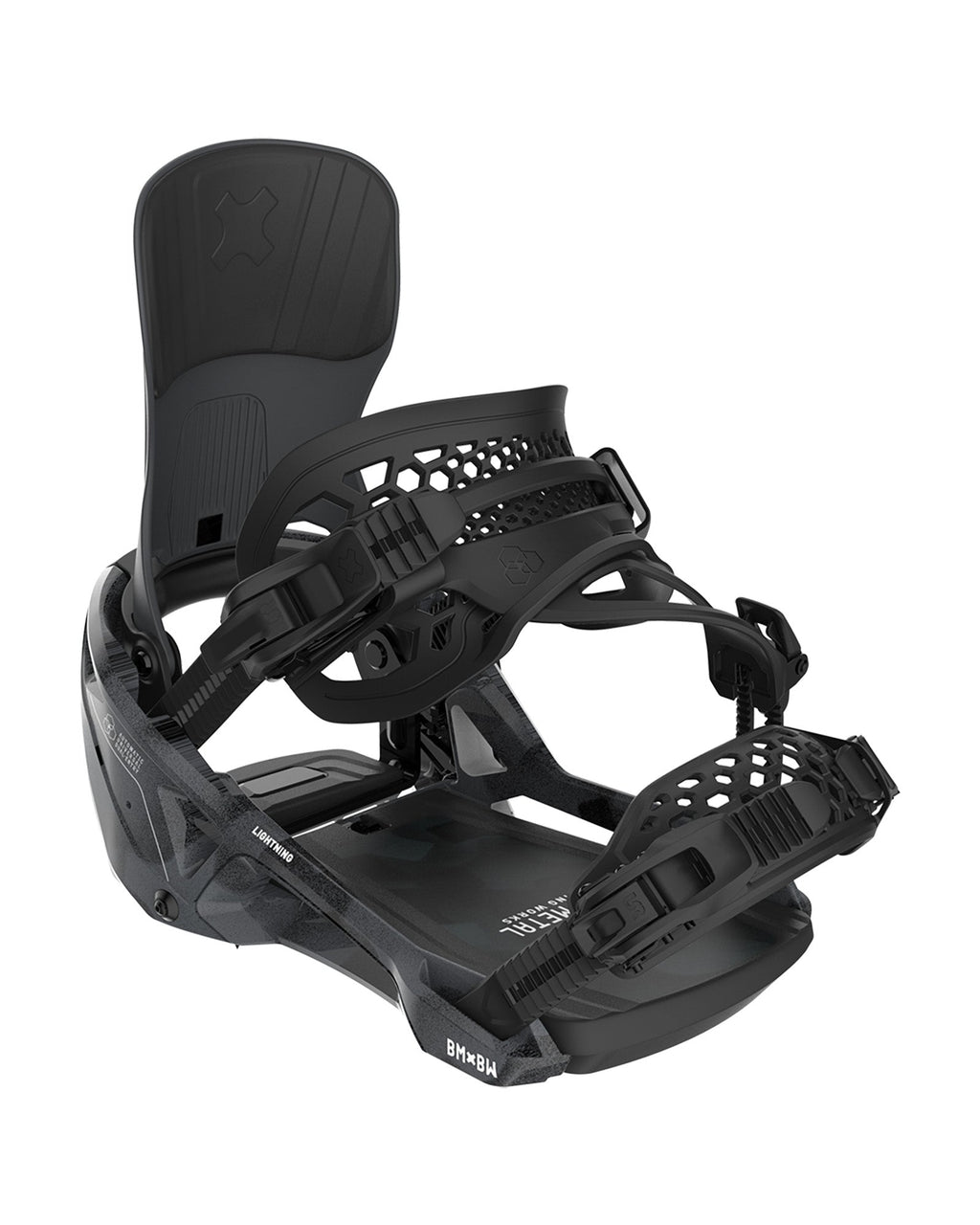 Bent Metal Lightning Supermatic® Snowboard Binding (black)