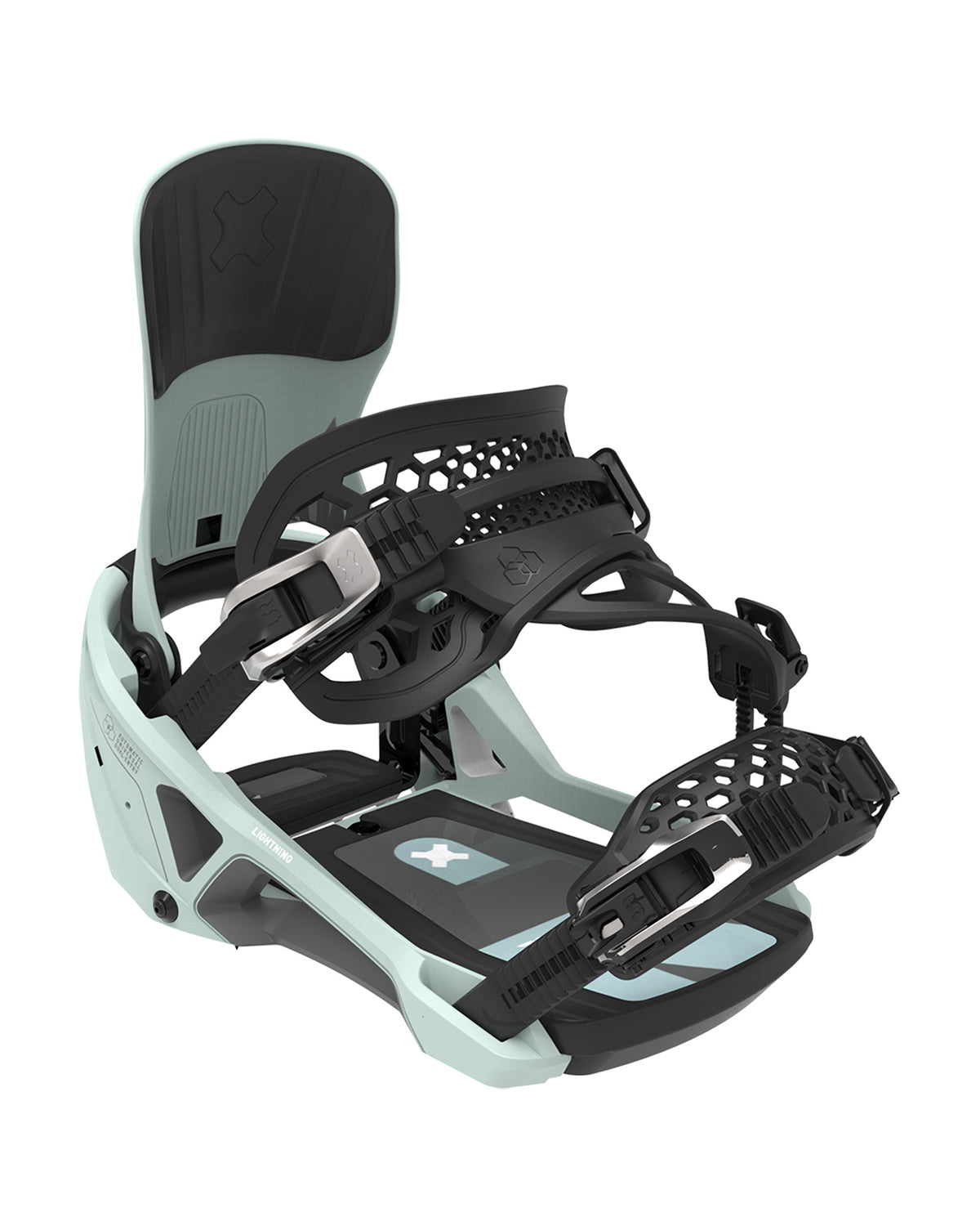 Bent Metal Lightning Supermatic® Snowboard Binding (lichen)