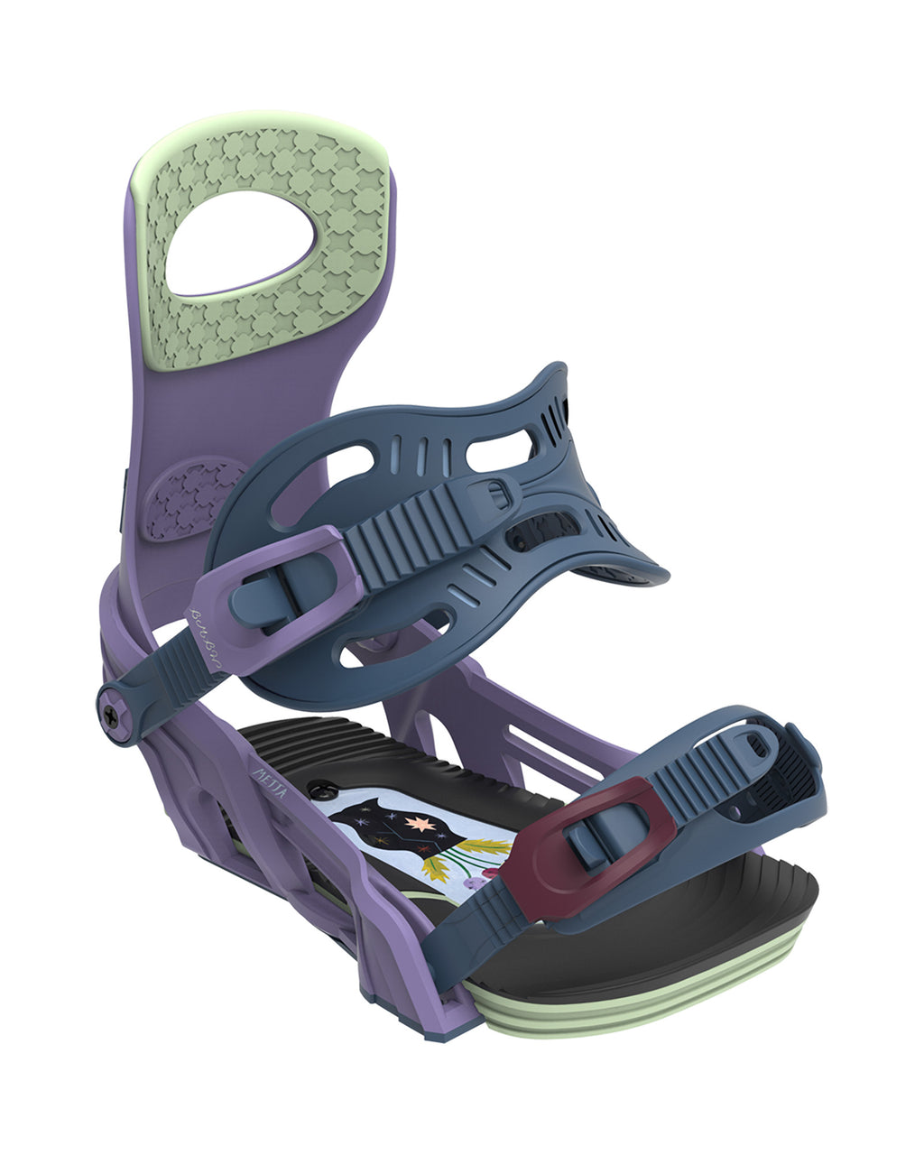 Bent Metal Metta Women's Snowboard Binding (purple)