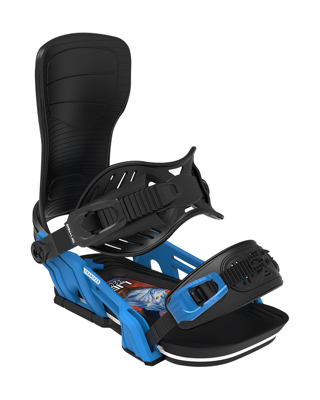 Bent Metal Transfer Snowboard Binding Lib Tech Collab (blue/black)