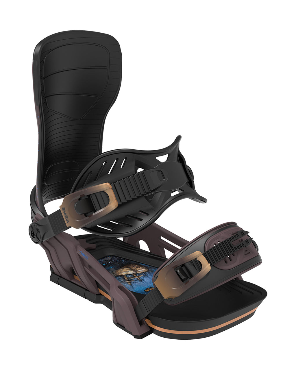 Bent Metal Transfer Snowboard Binding (coffee)