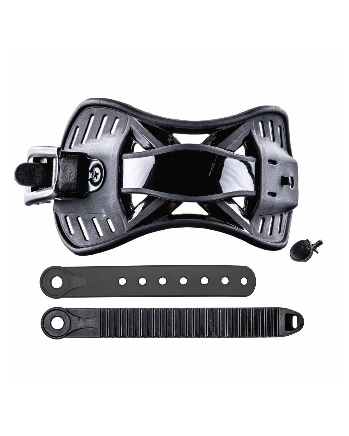 Bent Metal Bindings Dual Band Ankle Strap Assembly