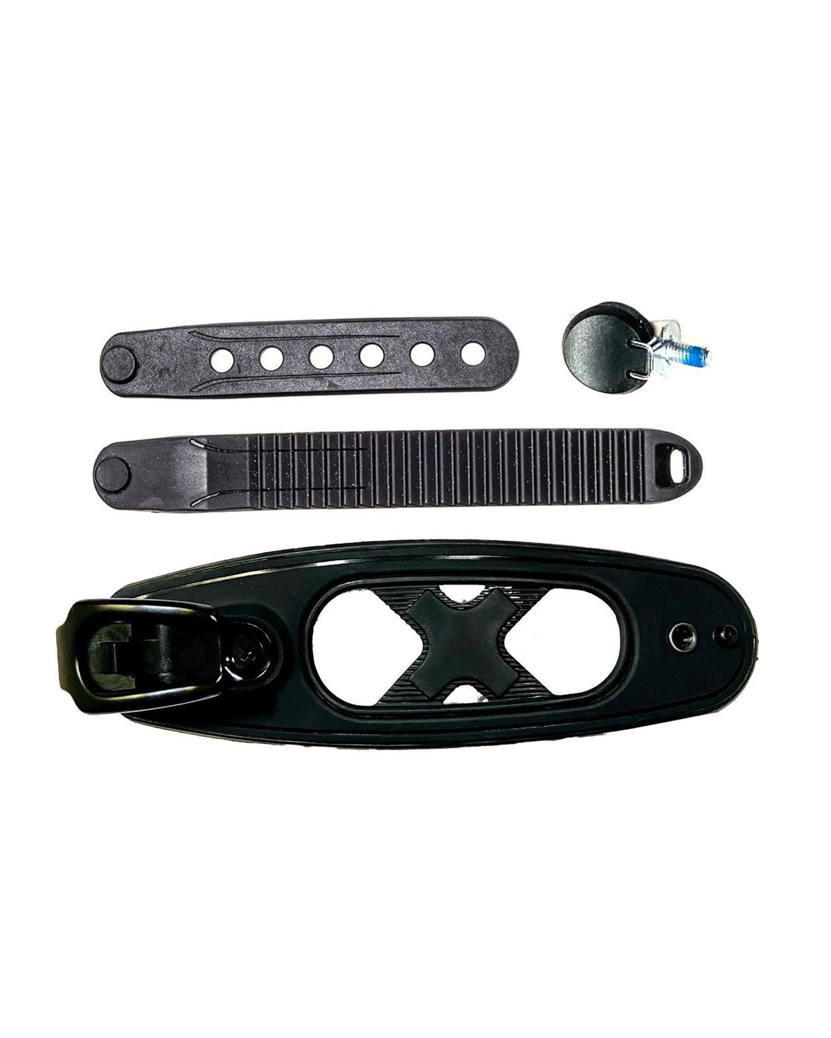 Bent Metal Bindings Grip Form Toe Strap Assembly