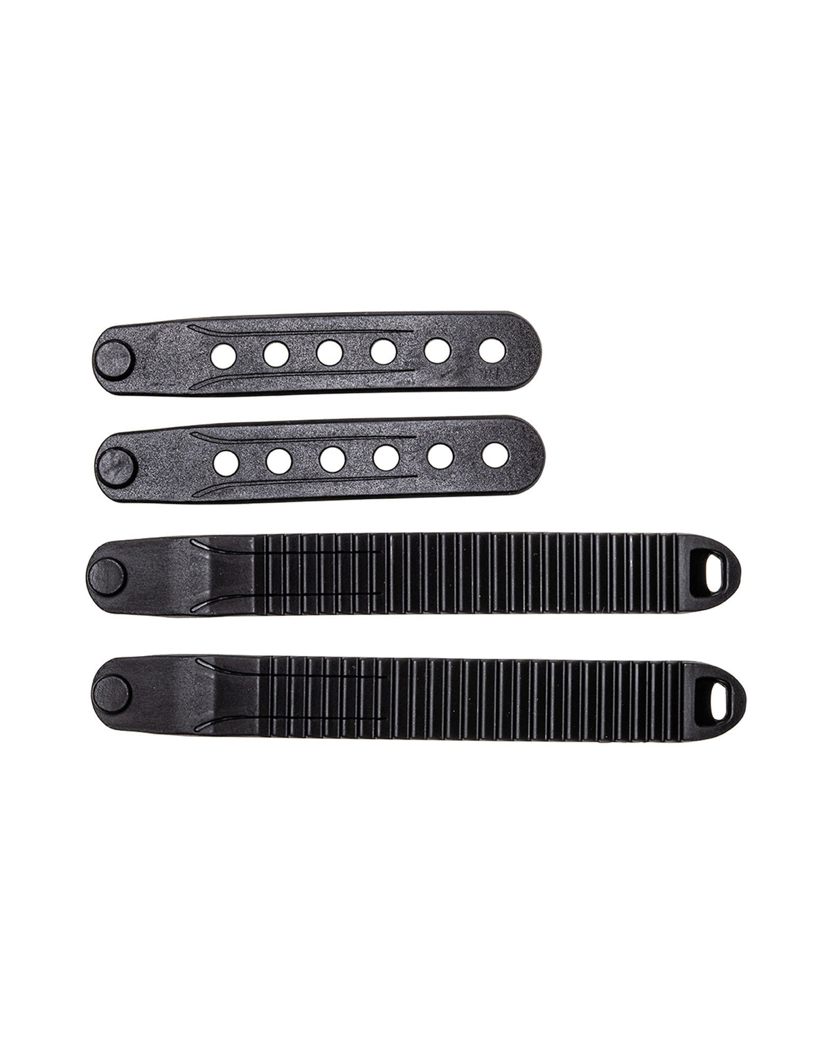 Bent Metal Bindings Toe Ladder Adjuster Strap Set