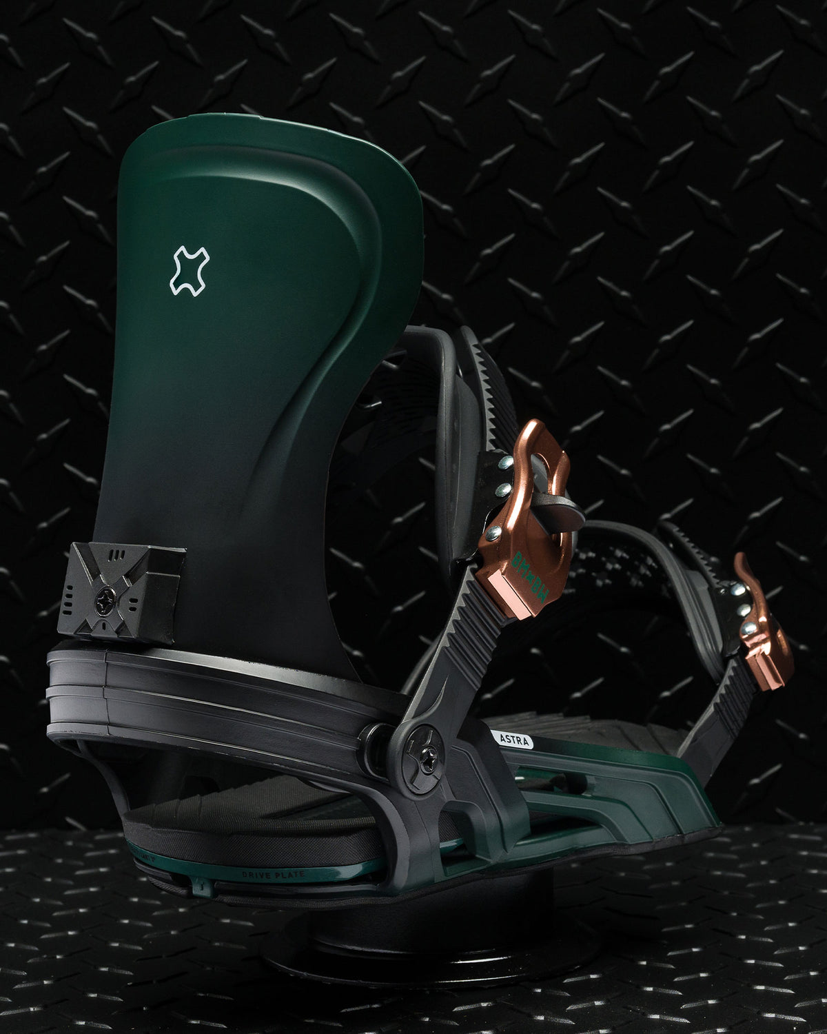 Bent Metal Aistra Women's Snowboard Binding (black/green)