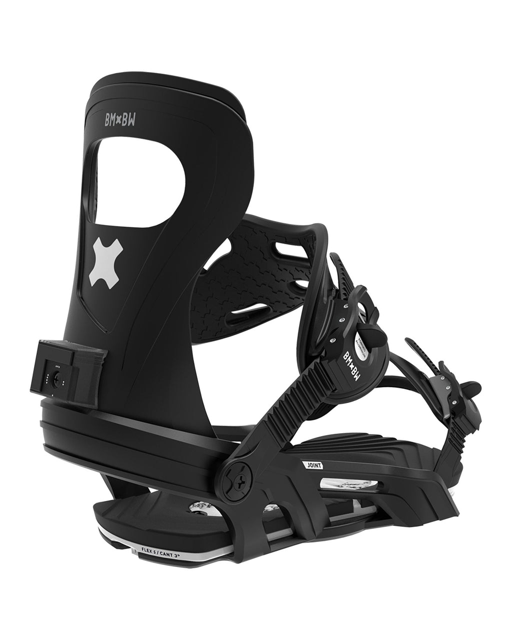 Bent Metal Joint Snowboard Binding (black)