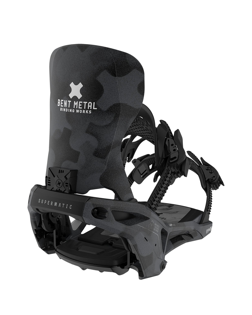 Bent Metal Lightning Supermatic® Snowboard Binding (black)
