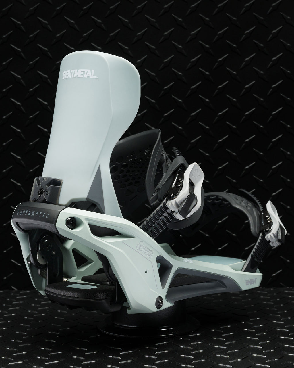Bent Metal Lightning Supermatic® Snowboard Binding (lichen)