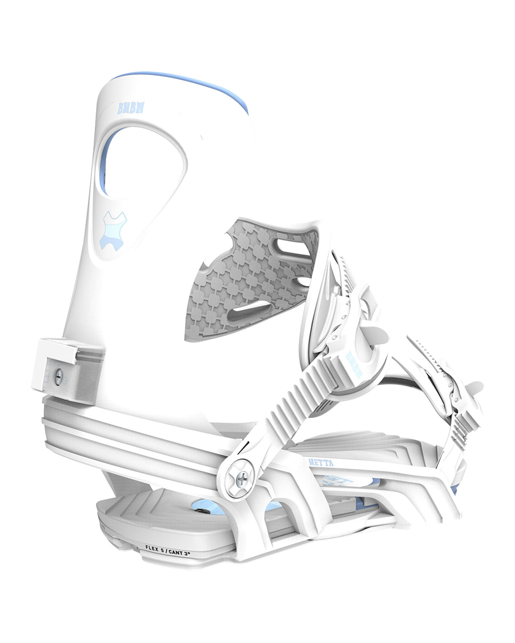 Bent Metal Metta Women's Snowboard Binding (white)
