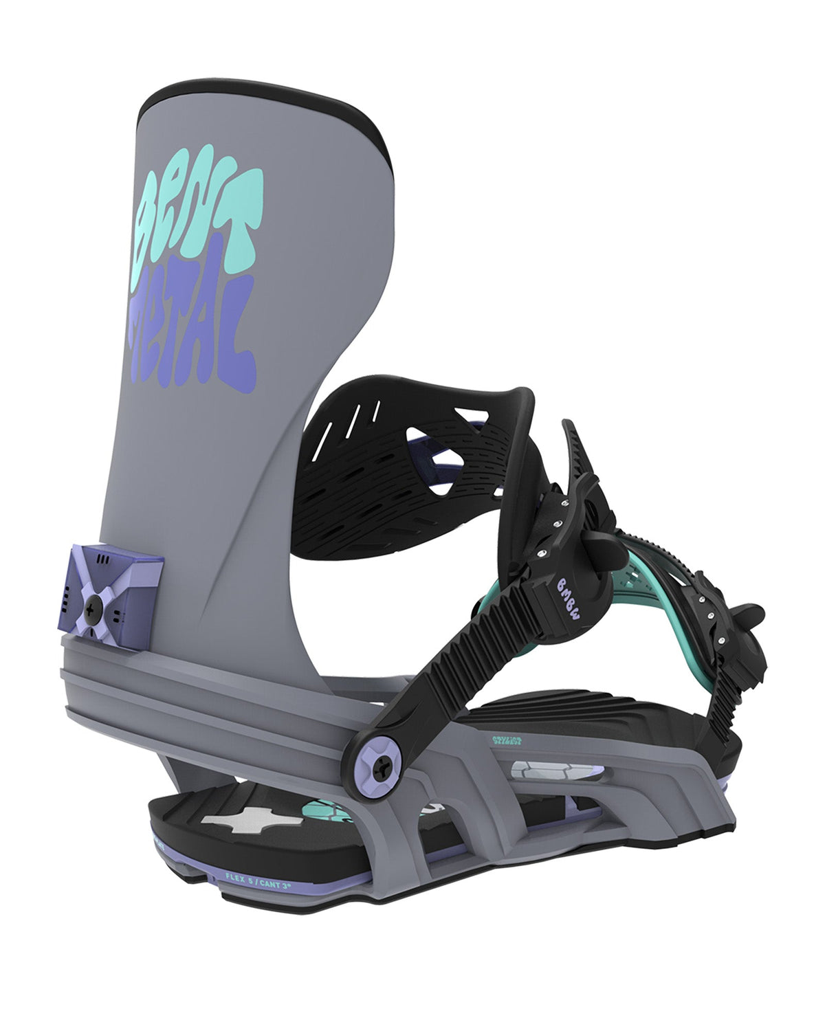 Bent Metal Stylist Women's Snowboard Binding (grey)