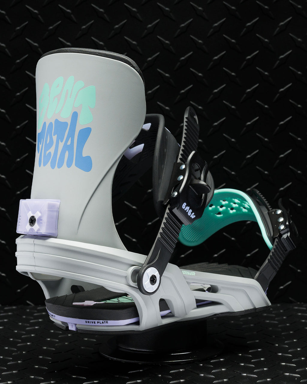 Bent Metal Stylist Women's Snowboard Binding (grey)