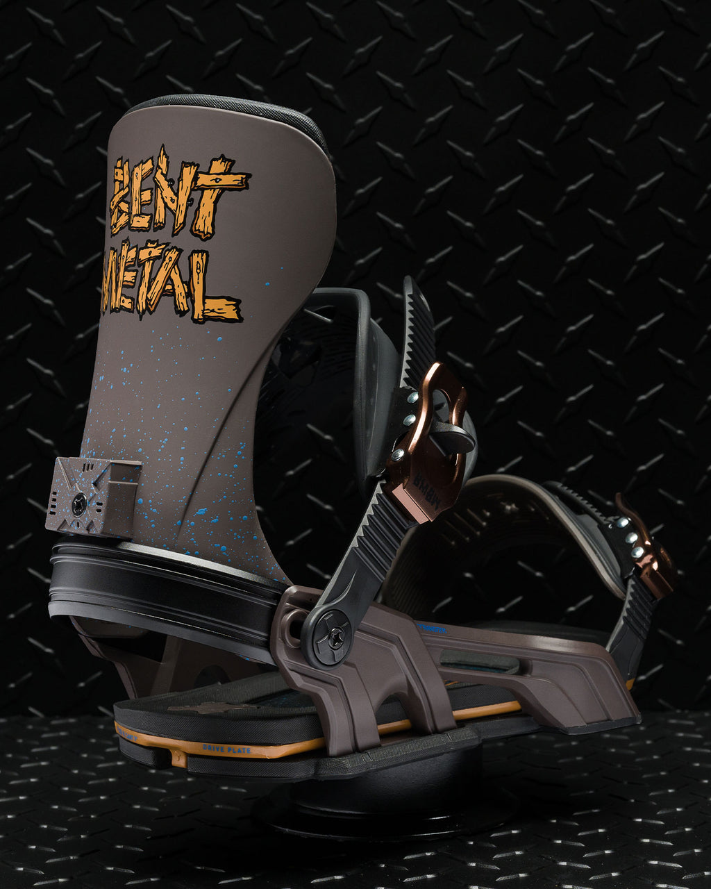 Bent Metal Transfer Snowboard Binding (coffee)