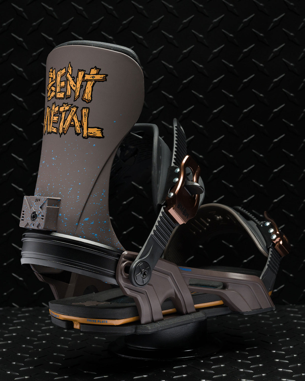 Bent Metal Transfer Snowboard Binding (coffee)