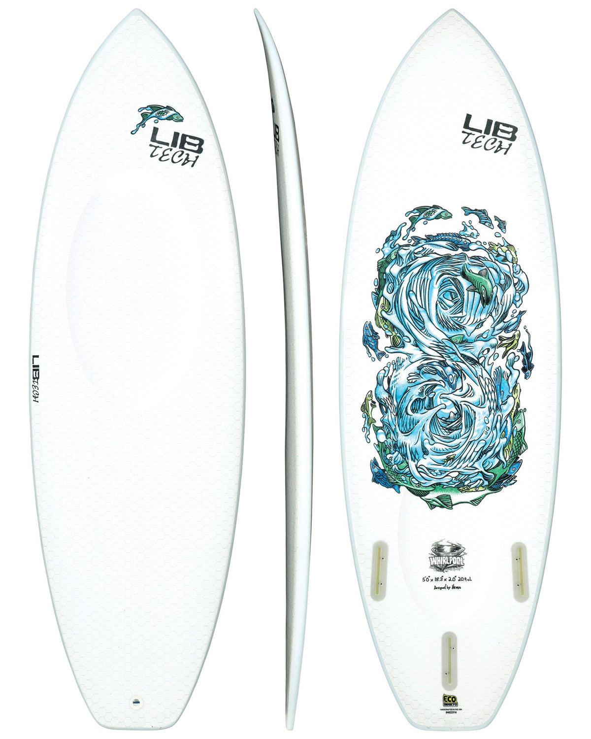 Lib Tech Whirlpool Alt Surfboard